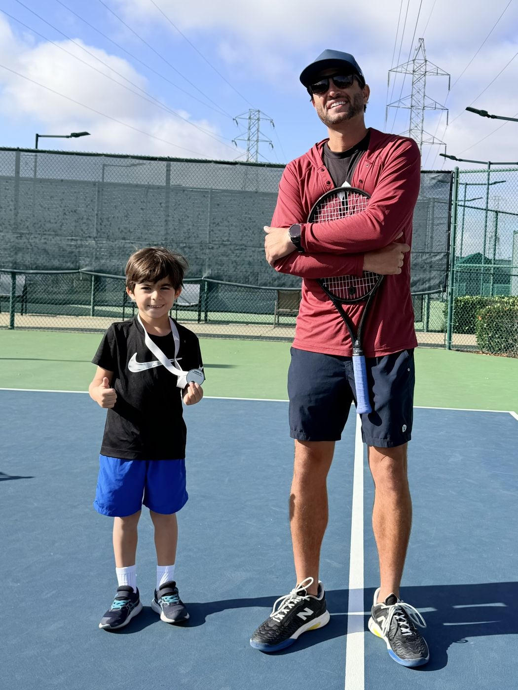 On court