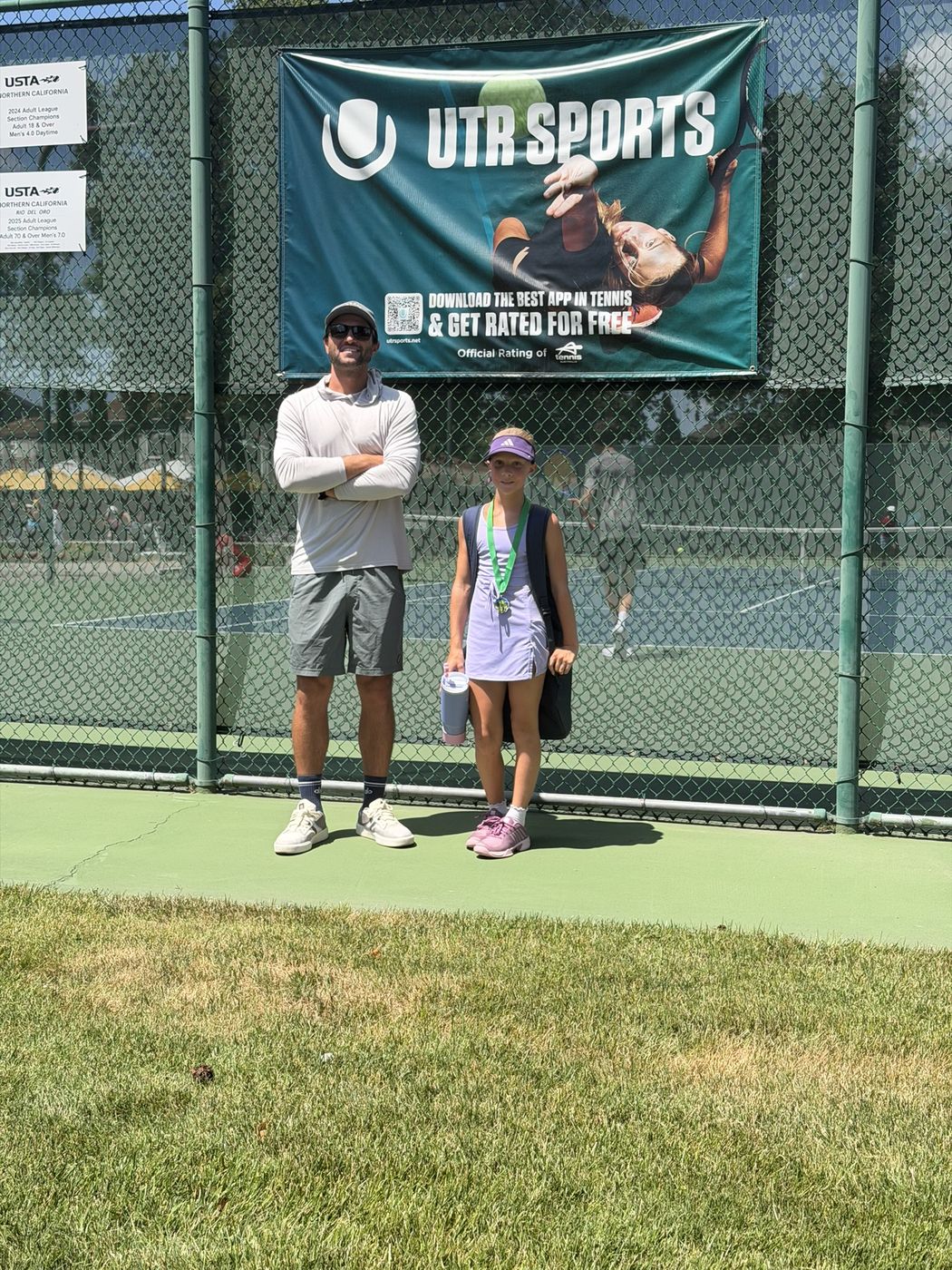 On court